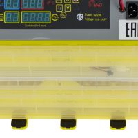 Инкубатор HHD 112 автоматический для яиц на 220В/12В от сети и аккумулятора на 112 яиц