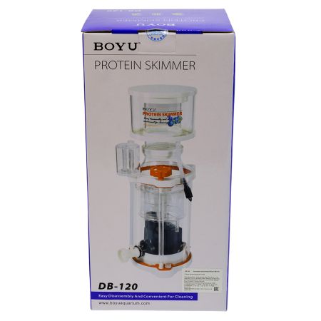 Скиммер протеиновый Boyu DB-120 16W 800 л/ч для морского аквариума до 300 л