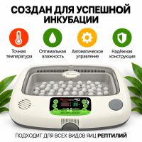 Инкубатор для яиц рептилий Rcom 90 MAX автоматический