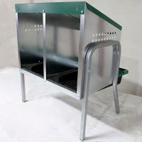 Гнездо для кур несушек Platinum, 2 секции, на ножках, с яйцесборником