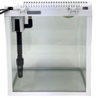 Аквариум Boyu EM-250 панорамный 7,5 л с фильтром и LED-лампой, белый