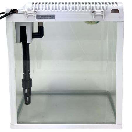 Аквариум Boyu EM-250 панорамный 7,5 л с фильтром и LED-лампой, белый