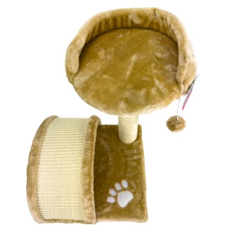 Когтеточка-комплекс 35х35х45 см, бежевый