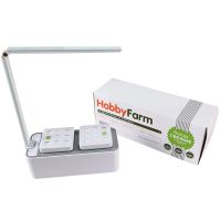 Гидропонная установка HobbyFarm Mini DQ1300, домашний умный смарт сад, с фитолампой