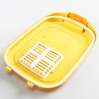 Контейнер Catidea для сухого корма на 12 л (5 - 6,5 кг), совок, желтый