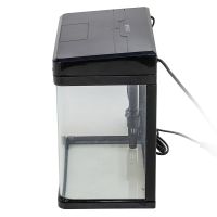 Аквариум Boyu MS-220 7,5 л с LED светильником и фильтром, черный