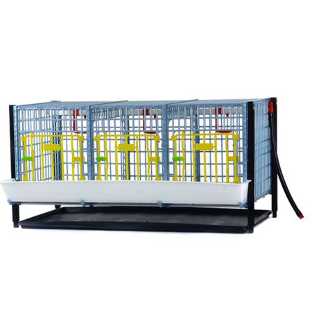 Дополнительный ярус клетки Comfortplast для бройлеров 3 секции, пластиковый