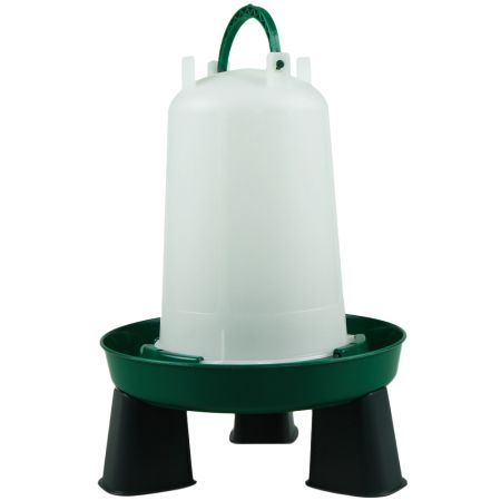 Поилка вакуумная 1,5 л на ножках, с ручкой