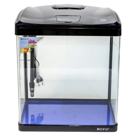 Аквариум Boyu EC-400 панорамный, 33 л, с фильтром и LED-лампой, черный Аквариум Boyu EC-400 панорамный, 33 л, с фильтром и LED-лампой, черный
