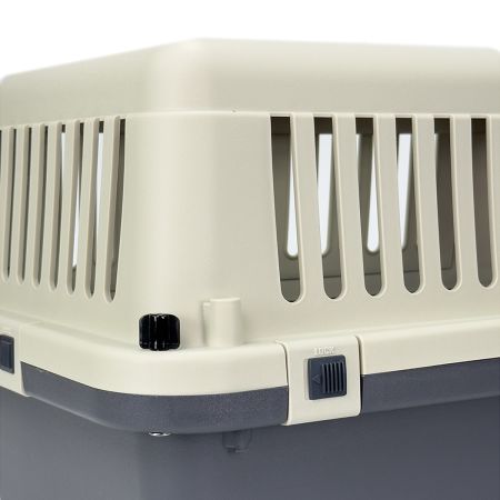 Переноска Safari Range 60х40х40 см для кошек и собак Pet Choice с металлической верхней решеткой