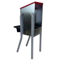 Гнездо для кур несушек 1 секция, на ножках, с яйцесборником