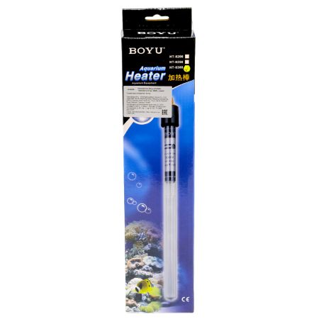 Нагреватель для аквариума Boyu HT-8300 300 Вт, терморегулятор, стекло
