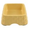 Миска, 15.1x14.8x5.5 см, 430 мл, желтый