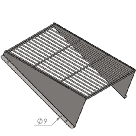 Кормушка для сена 615x388x260 мм
