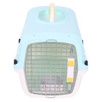 Переноска Transport 61.1x40.5x41.9 см для кошек и собак Pet Choice стандарт IATA, голубая  