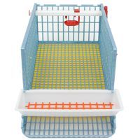 Клетка Comfortplast для перепелов mini с яйцесборником 28x61x46 см, пластиковая