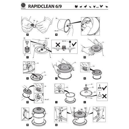 Поилка поплавковая RAPID CLEAN 9 л для цыплят Поилка поплавковая RAPID CLEAN 9 л для цыплят