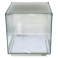 Аквариум Newa Ego LID, EL 50W, 45 л панорамный, LED освещение, белая стеклянная крышка