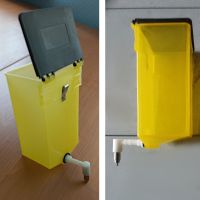 Поилка ниппельная для кроликов и птиц с бачком 1 л 90° Monoflo