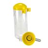 Поилка-шарик для кроликов, хомяков, грызунов, 500 мл, желтый