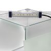 Аквариум Newa Ego LID, EL 20W, 18 л панорамный, LED освещение, белая стеклянная крышка
