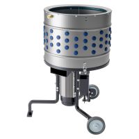 Перосъёмная машина HobbyFarm EU PRO C для уток и гусей с подводом воды, 50 см