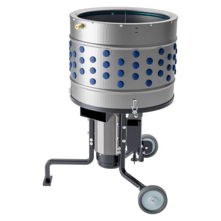 Перосъёмная машина HobbyFarm EU PRO C для уток и гусей с подводом воды, 50 см