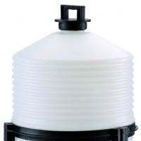 Поилка сифонная 24 л для крупных птиц уток, гусей, индеек, металлические ножки