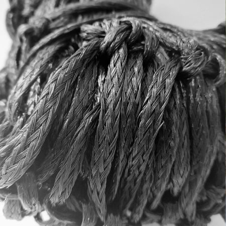 Рептух сетка для сена Gaun 60x90 см, нейлоновый, черный, ячейки 5x5 см