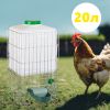 Автопоилка с баком 20 л для собак, кошек, с/х птицы