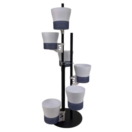 Подставка для цветов 6 уровней HobbyFarm, кашпо с автополивом