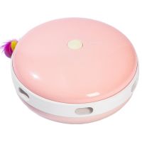 Игрушка для кошек Pawgether PL1 с перьями интерактивная, розовая Игрушка для кошек Pawgether PL1 с перьями интерактивная, розовая