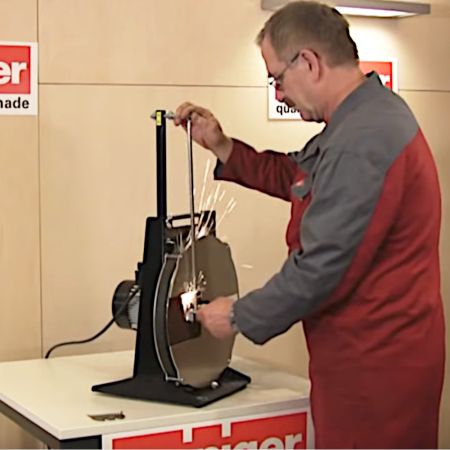 Профессиональное устройство Heiniger EasyGrinder для заточки ножей для стрижки овец