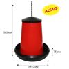 Кормушка бункерная ALTAIS 18 кг пластик