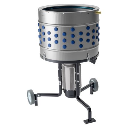 Перосъёмная машина HobbyFarm EU PRO C для уток и гусей с подводом воды, 50 см