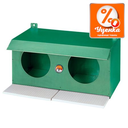 Гнездо для голубей парное металл, уценка