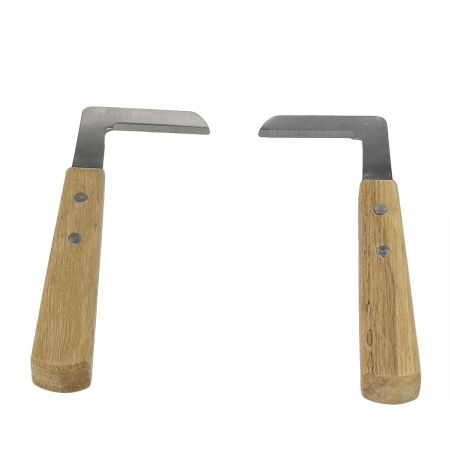 Ножи для обработки копыт г-образные 2 шт. правый и левый