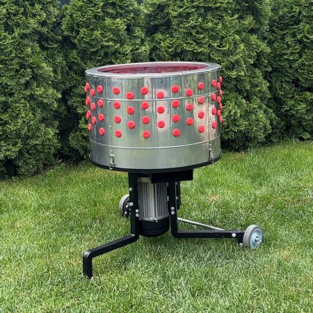 Перосъёмная машина HobbyFarm EURO PPM B для кур и бройлеров с подводом воды, 60 см