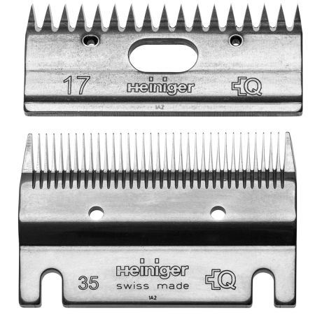 Ножевая пара Heiniger для стрижки лошадей и КРС 35/17
