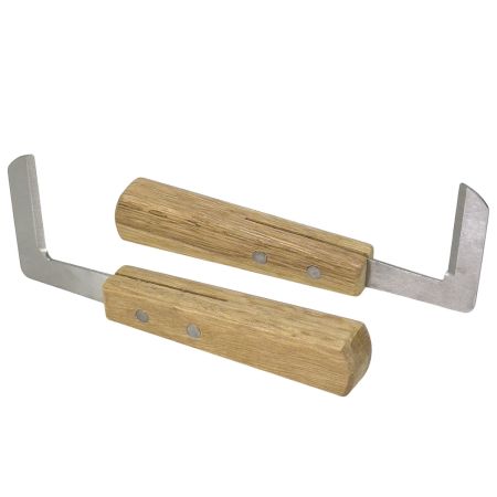 Ножи для обработки копыт г-образные 2 шт. правый и левый