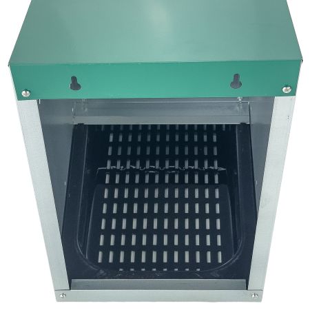 Гнездо для кур несушек HobbyFarm 1 секция наружное крепление с яйцесборником