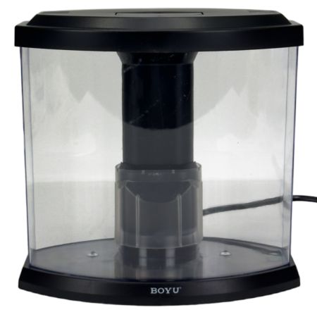 Аквариум Boyu DY-1A Desktop панорамный 3,6 л, настольный с фильтром и светильником