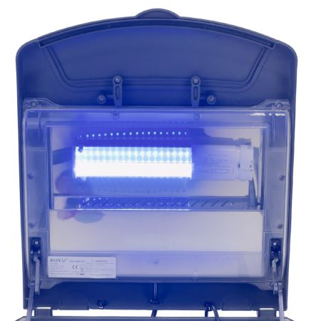 Аквариум Boyu Mini MT-408A, 32 л, с фильтром, 1 LED лампа, серый