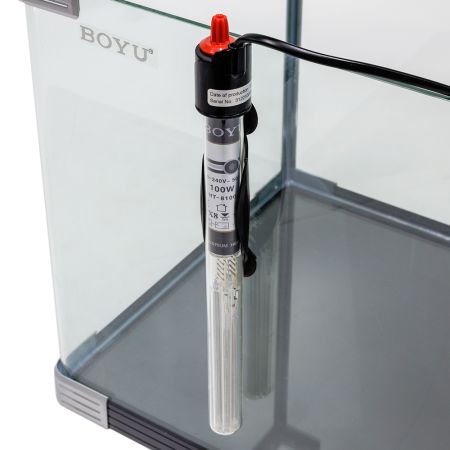Нагреватель для аквариума Boyu HT-8100 100 Вт, терморегулятор, стекло на 90−130 л
