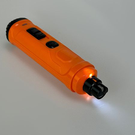 Гриндер для кошек и собак Petwant N30 USB, подсветка, LED индикатор, 2 скорости, оранжевый