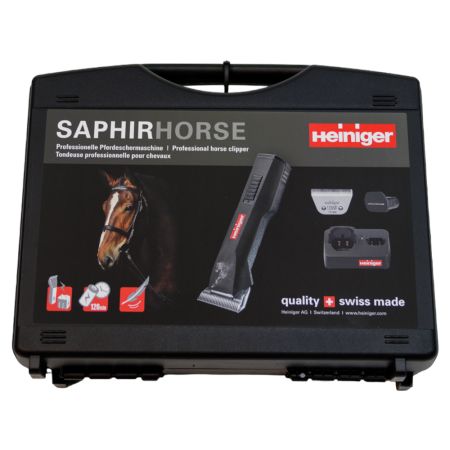Машинка Heiniger Saphir Horse для стрижки лошадей с 2-я аккумуляторами