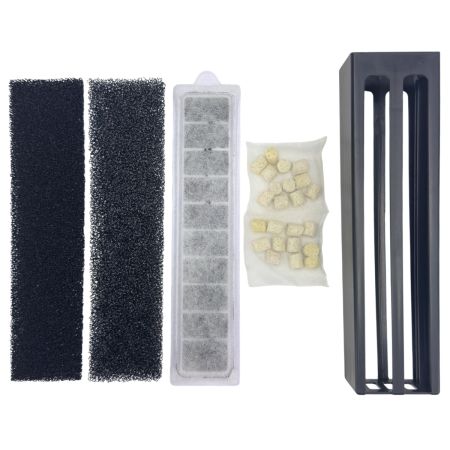 Аквариум Pawgether GR2S 30 л, WI-FI, с фильтром и LED-лампой, черный