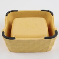 Миска, 15.1x14.8x5.5 см, 430 мл, желтый