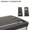Аквариум Newa Mirabello MIR 70P Plants LEDS, 70 л, с фильтром, нагревателем и освещением рассвет-закат, серый NEW VERSION
