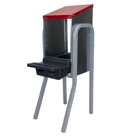 Гнездо для кур несушек 1 секция, на ножках, с яйцесборником